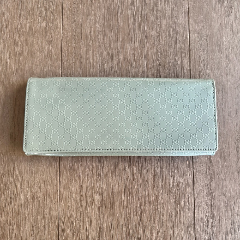 Gucci Patent Leather Clutch Bag